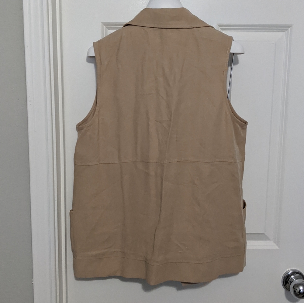 Bcbgeneration Overlap Snap-Button Rayon Shirt Ves… - image 7